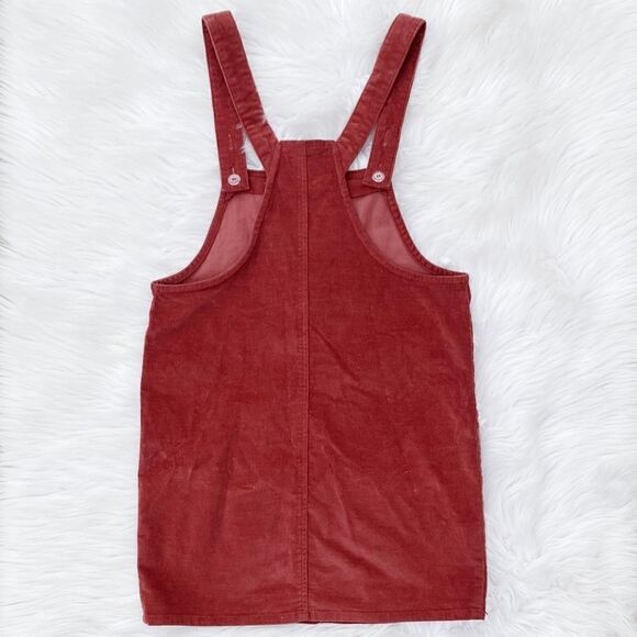 Celebrity Pink Girls Corduroy Overall Dress Pink Size Medium GIRLS - Picture 3 of 4